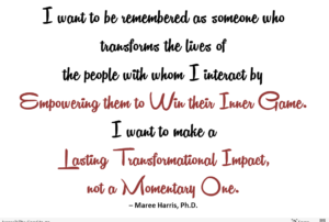Making a Lasting Transformational Impact with Mentoring