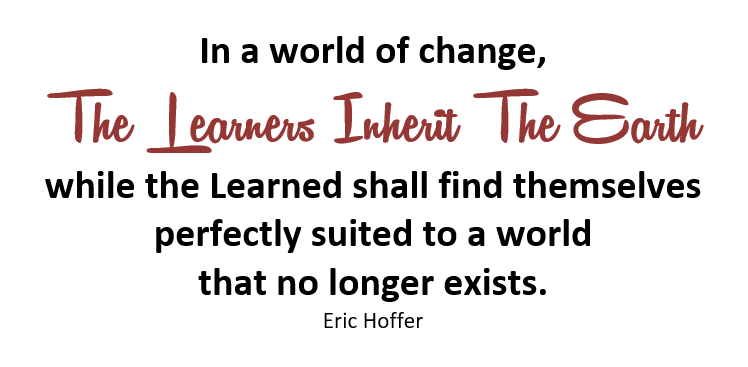 Learners Inherit The Earth