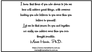 Mentoring At Maree Harris, Phd